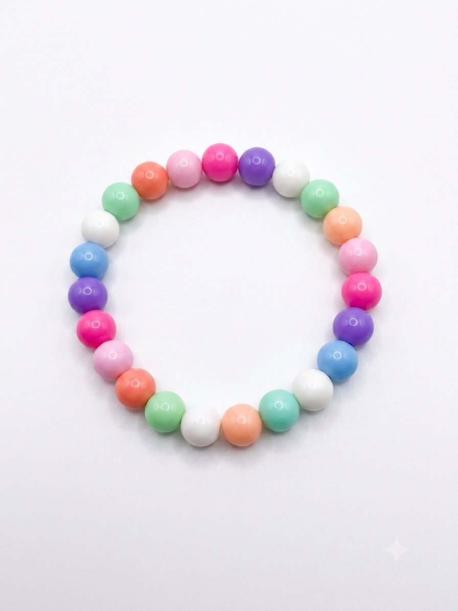 Bracciale sfere resina