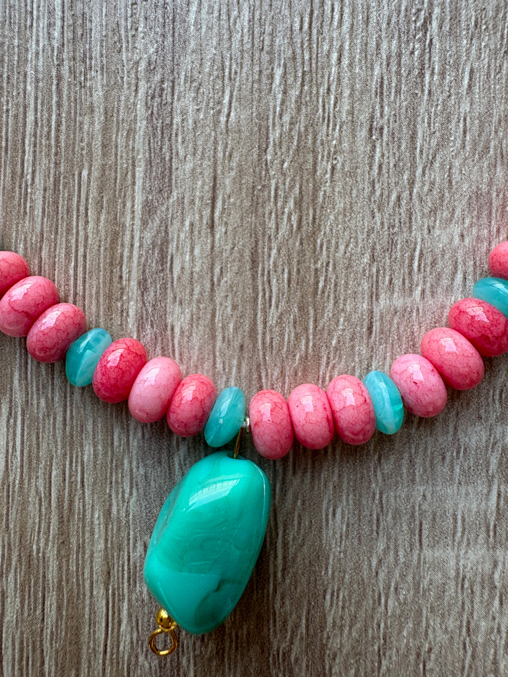 Collana beads rondelle