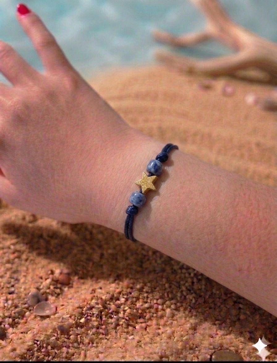 Bracciale beads e stella