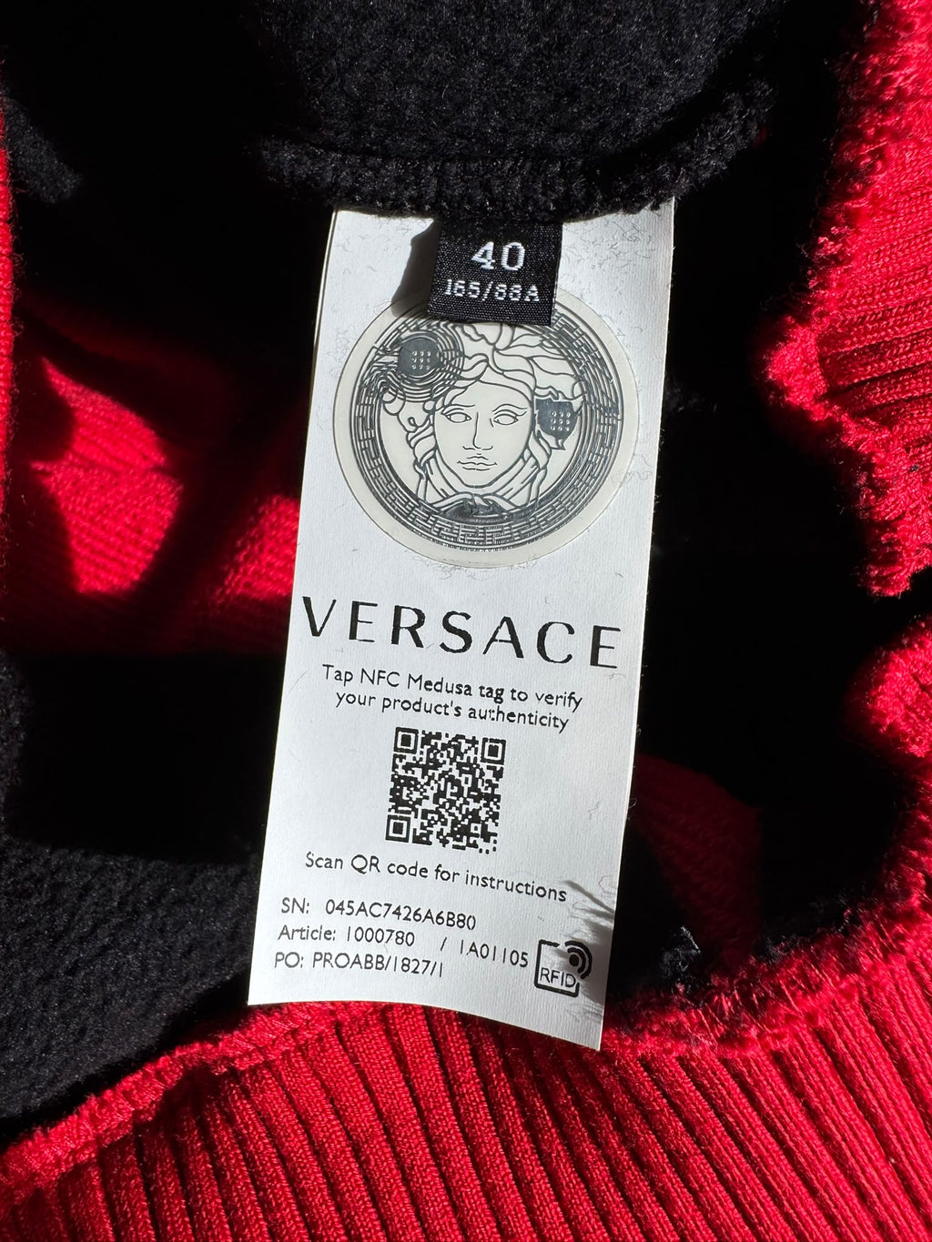 Versace felpa