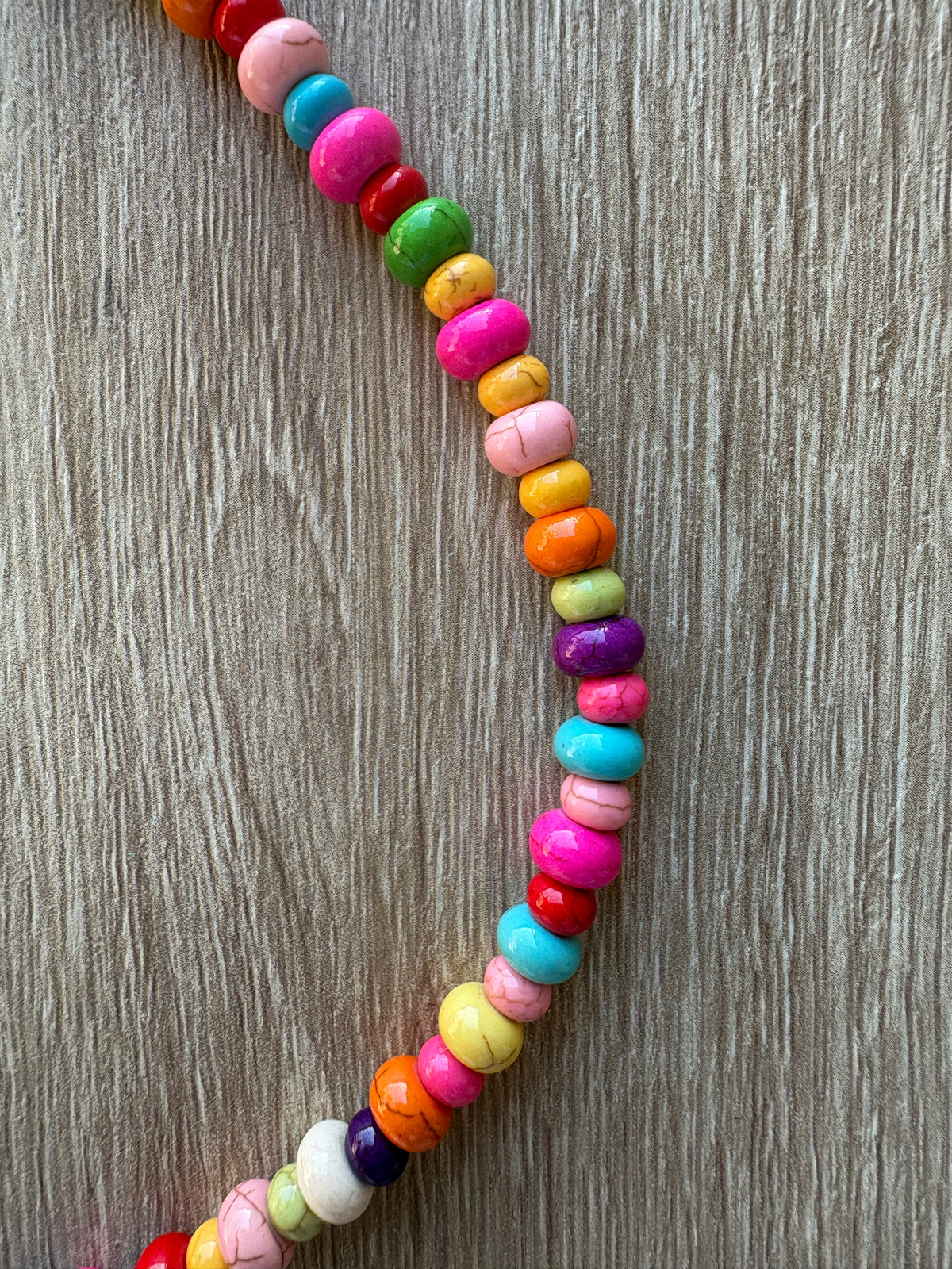 Collana beads fluo