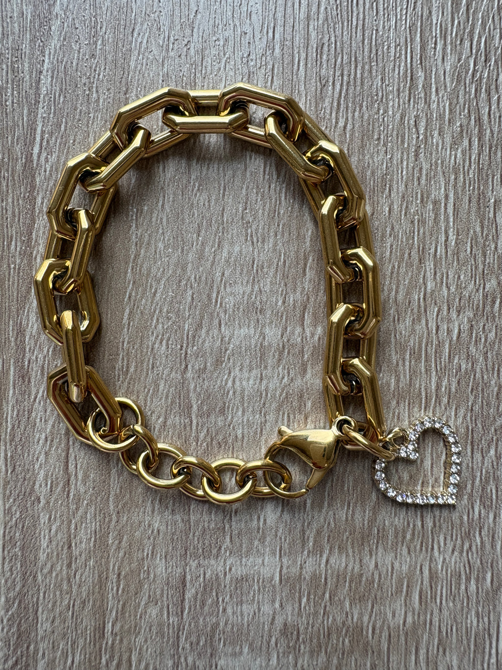 Braccaile catena spessa acciaio