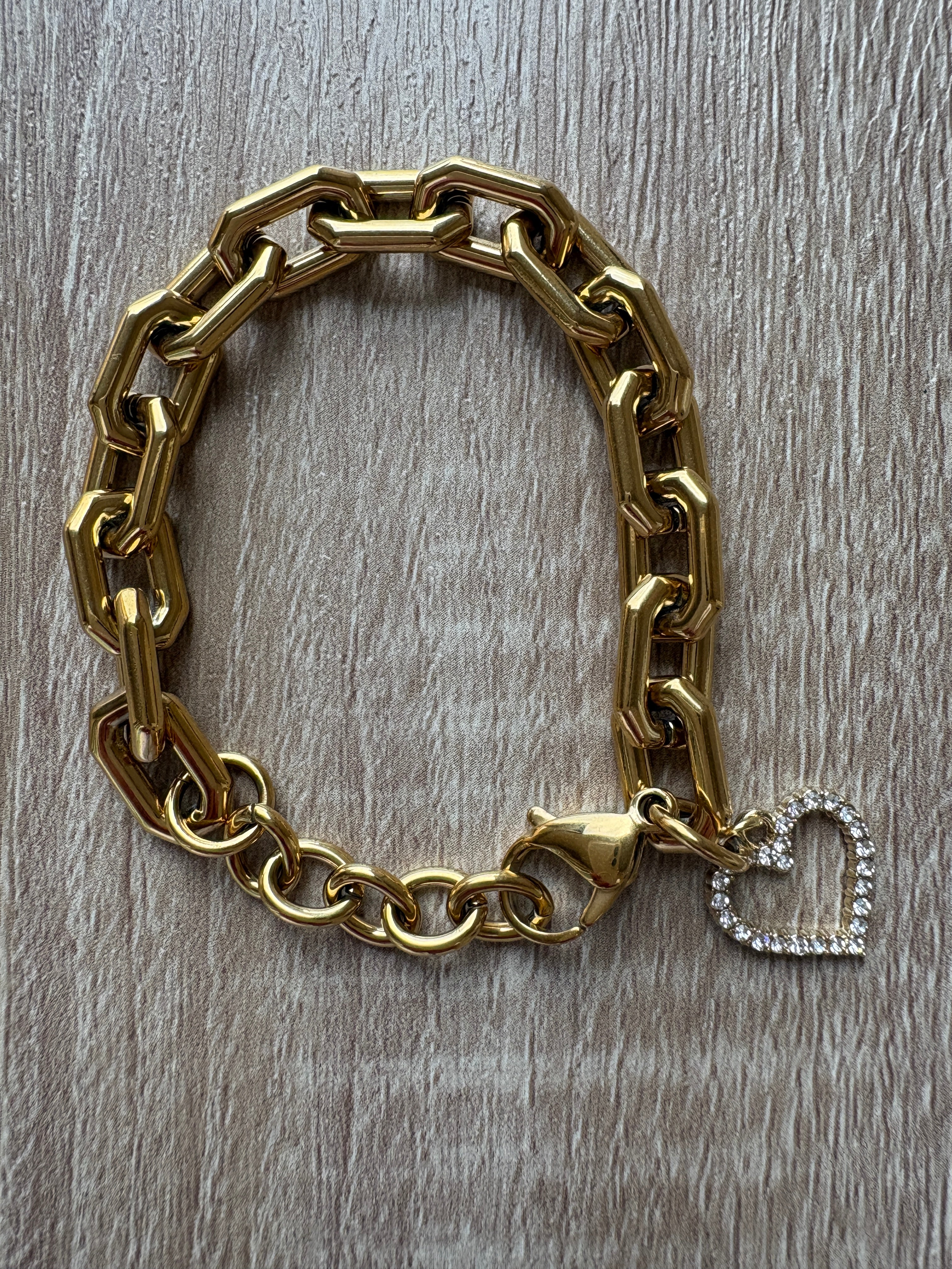 Braccaile catena spessa acciaio