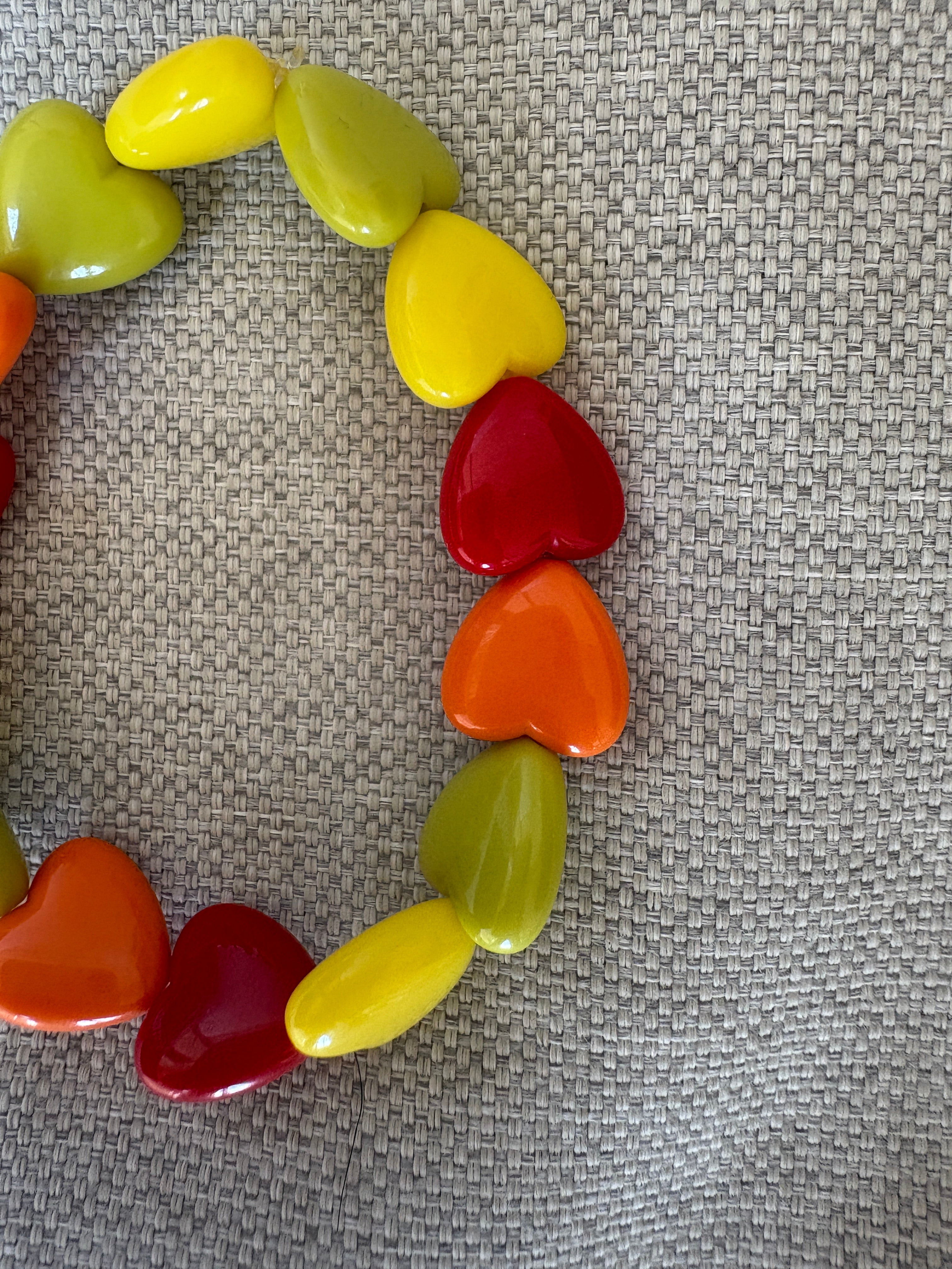Bracciale Heart resina