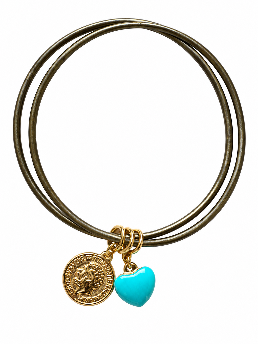 Bracciale bangle doppio