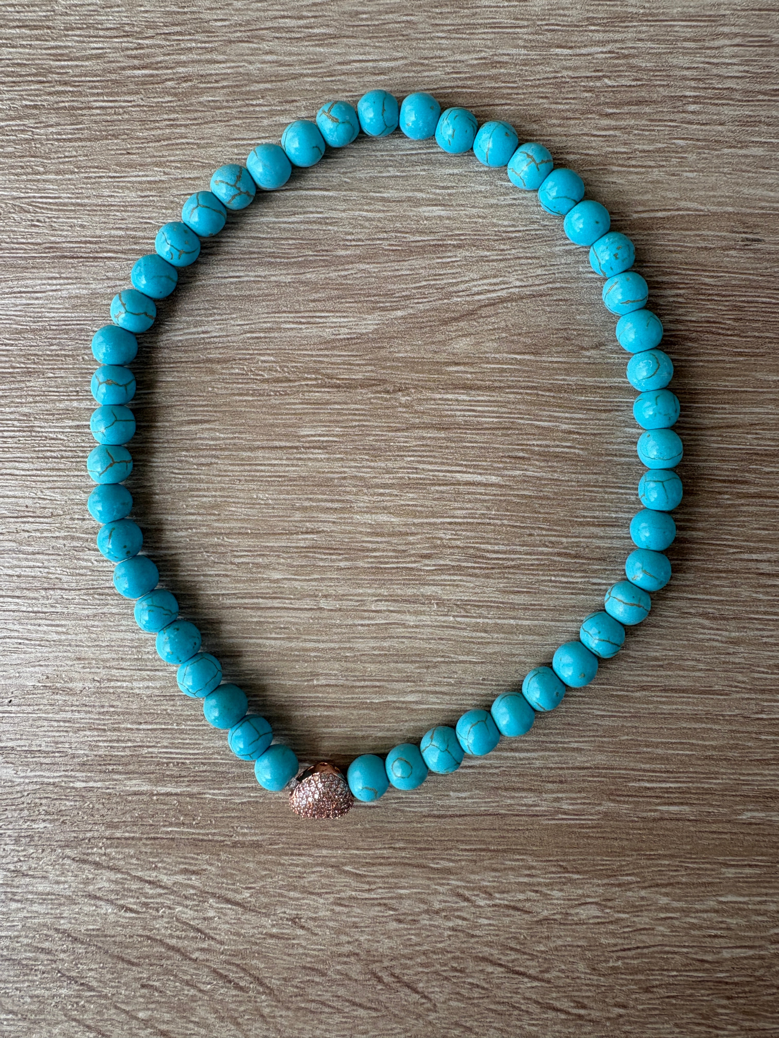 Collana Heart turquoise