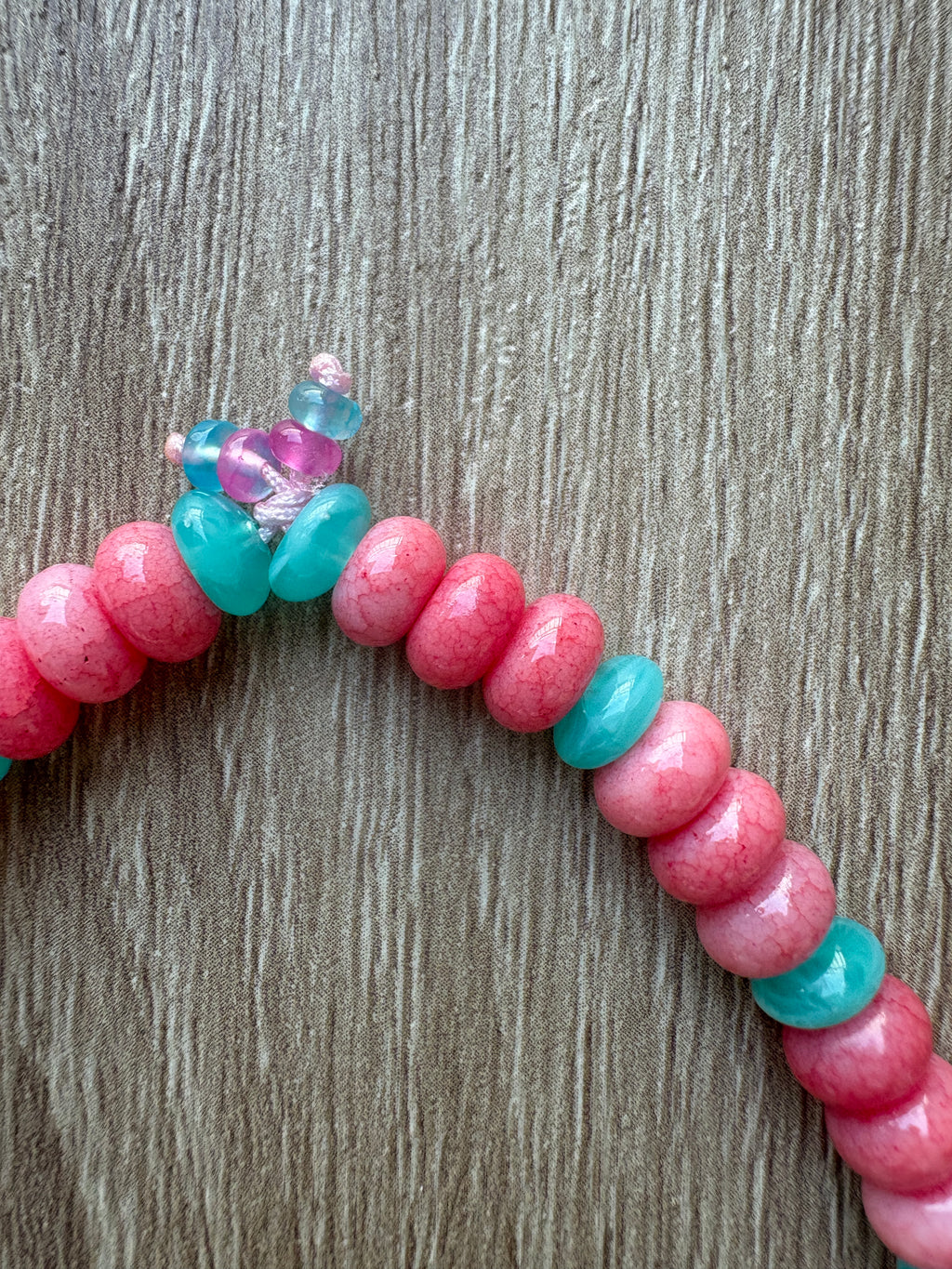 Collana beads rondelle