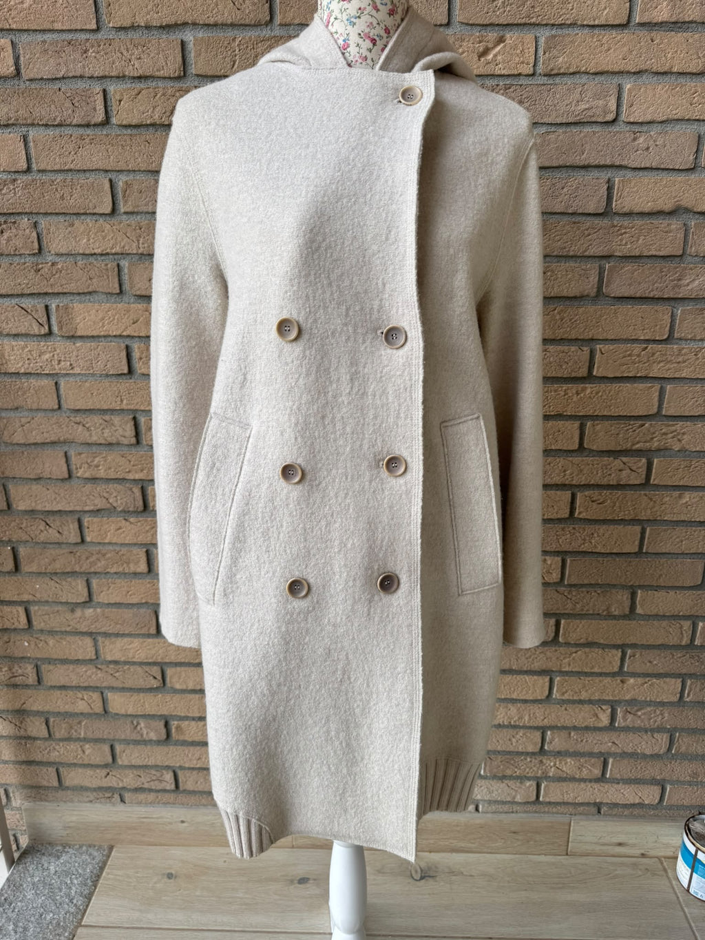 Cappotto Oska  color panna