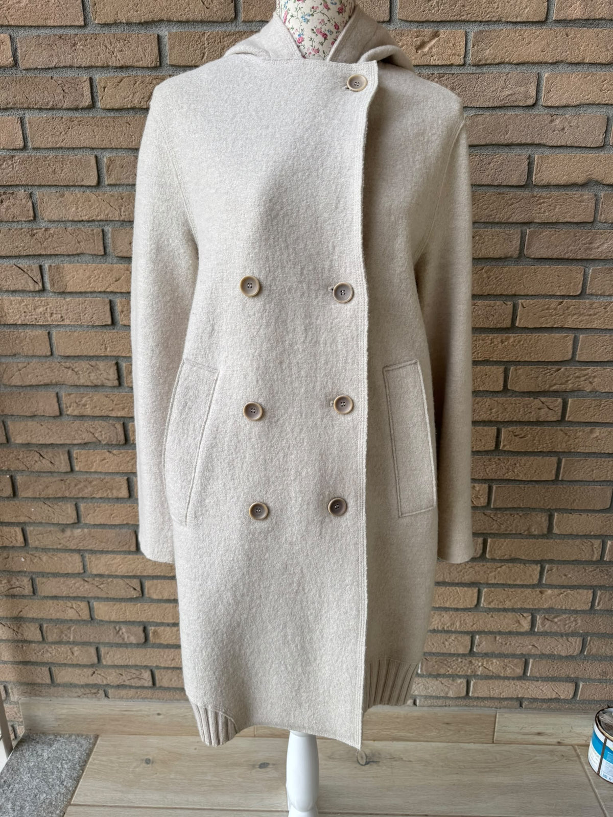 Cappotto Oska  color panna