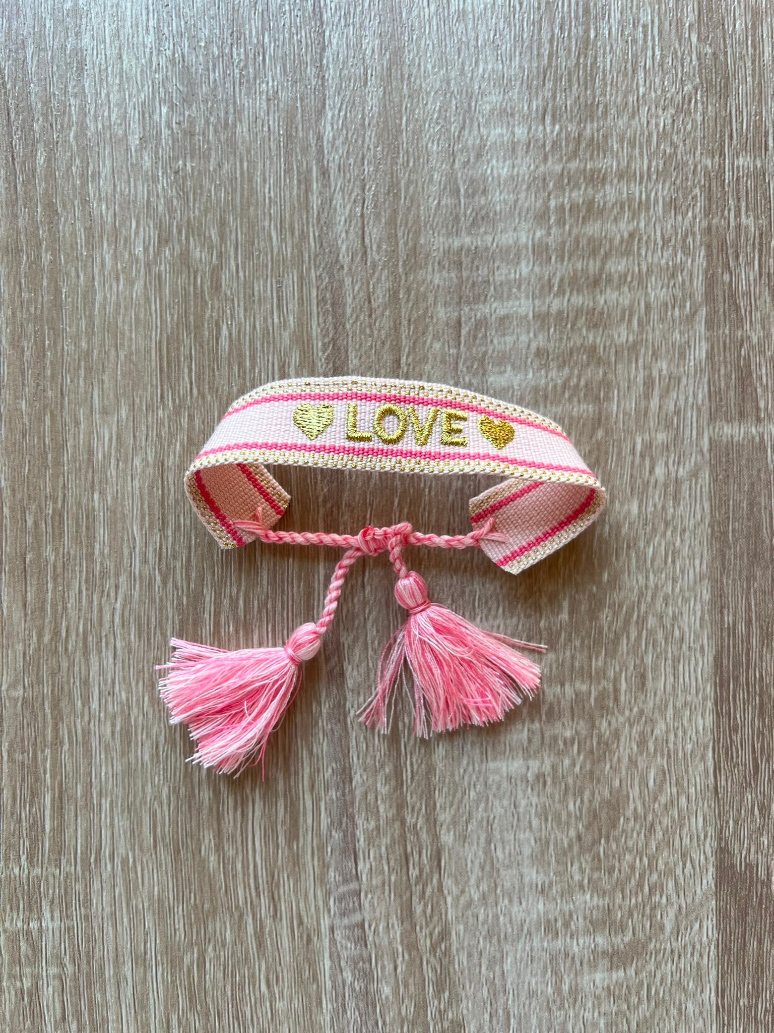 Bracciale ricamato