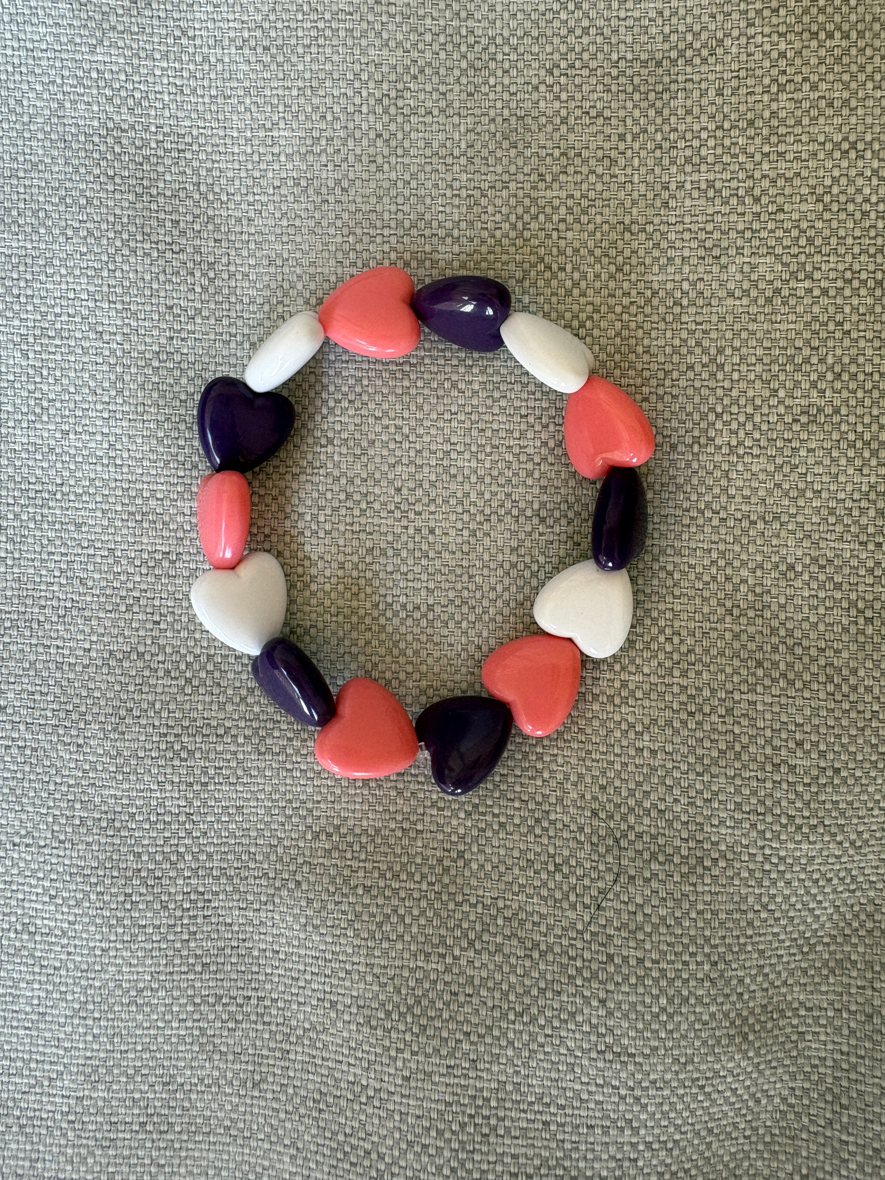 Bracciale Heart resina