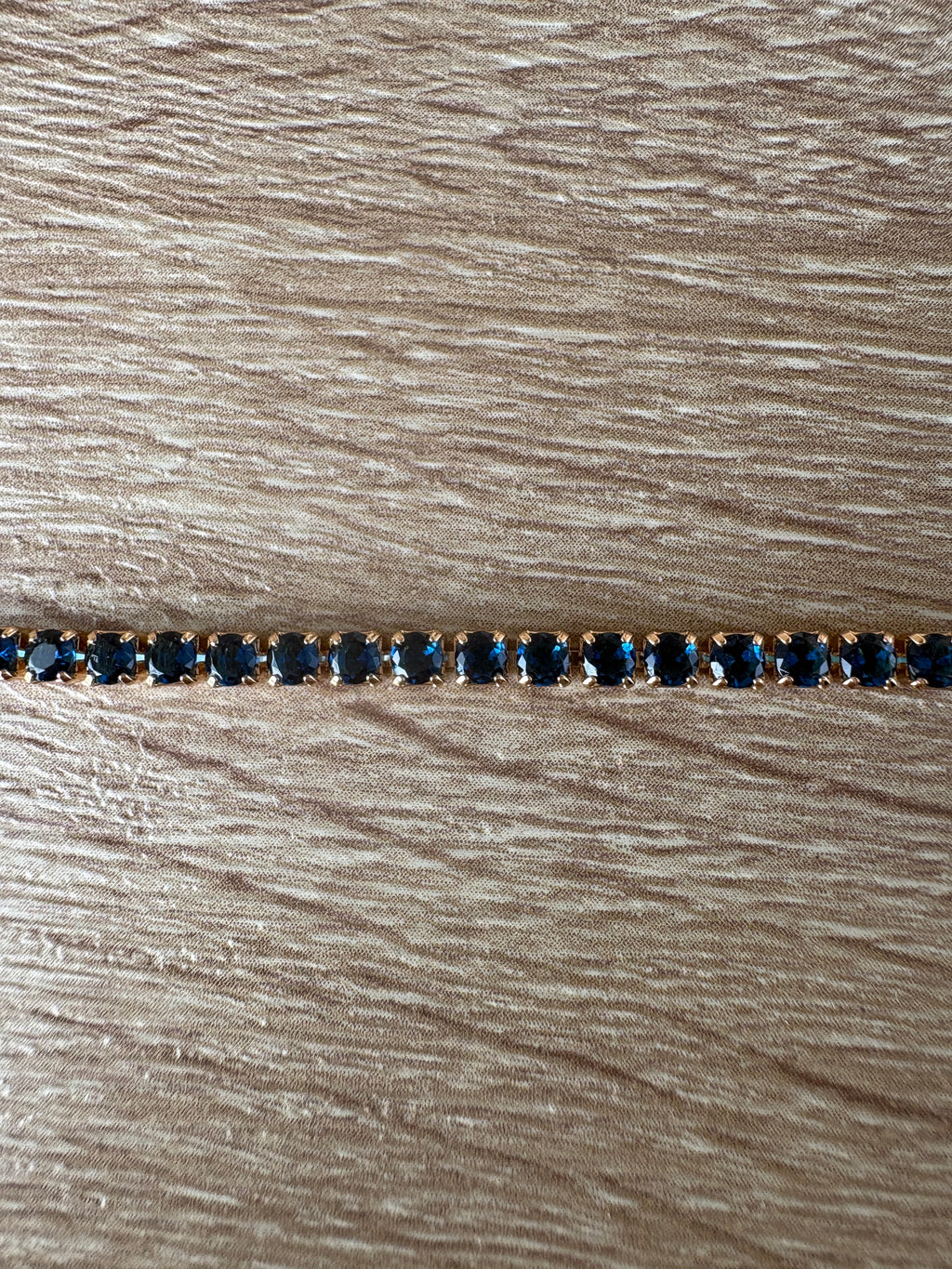 Bracciale tennis blu