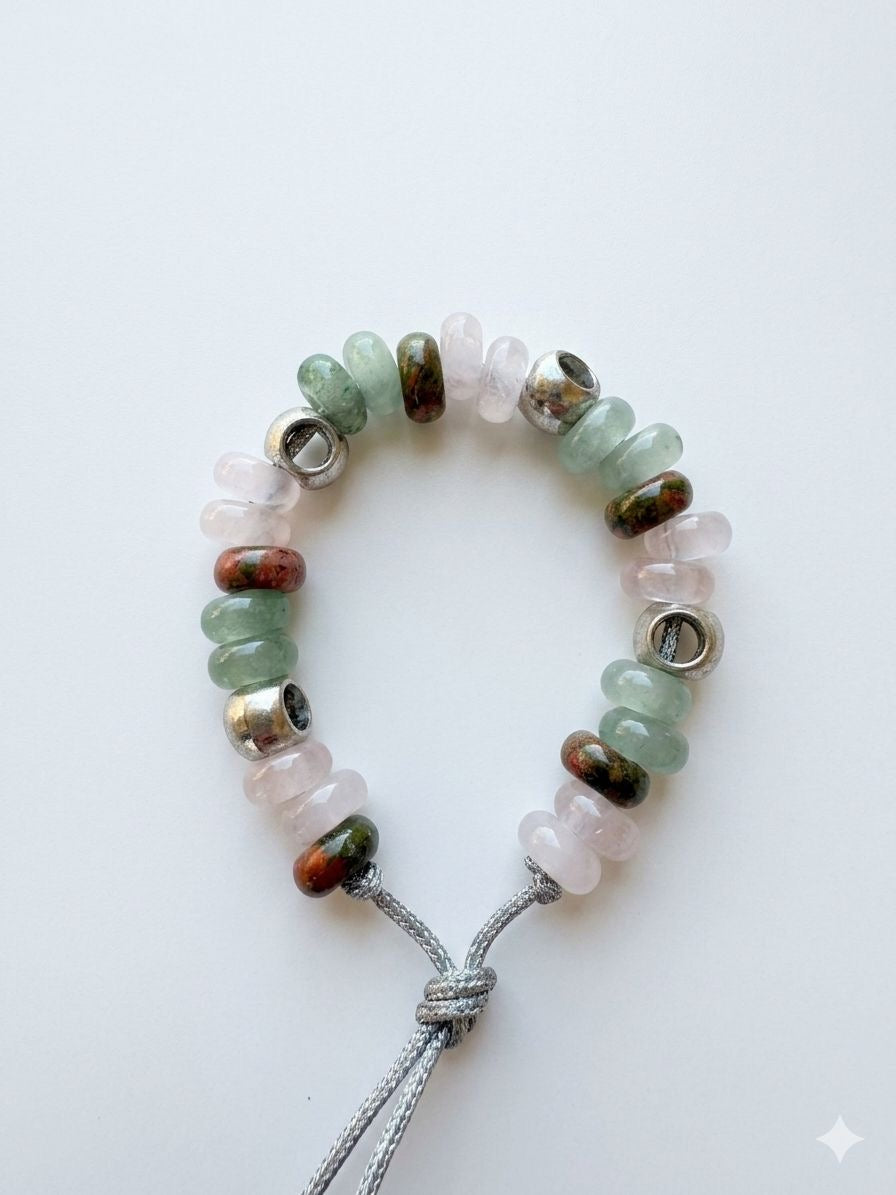 Bracciale beads colorati