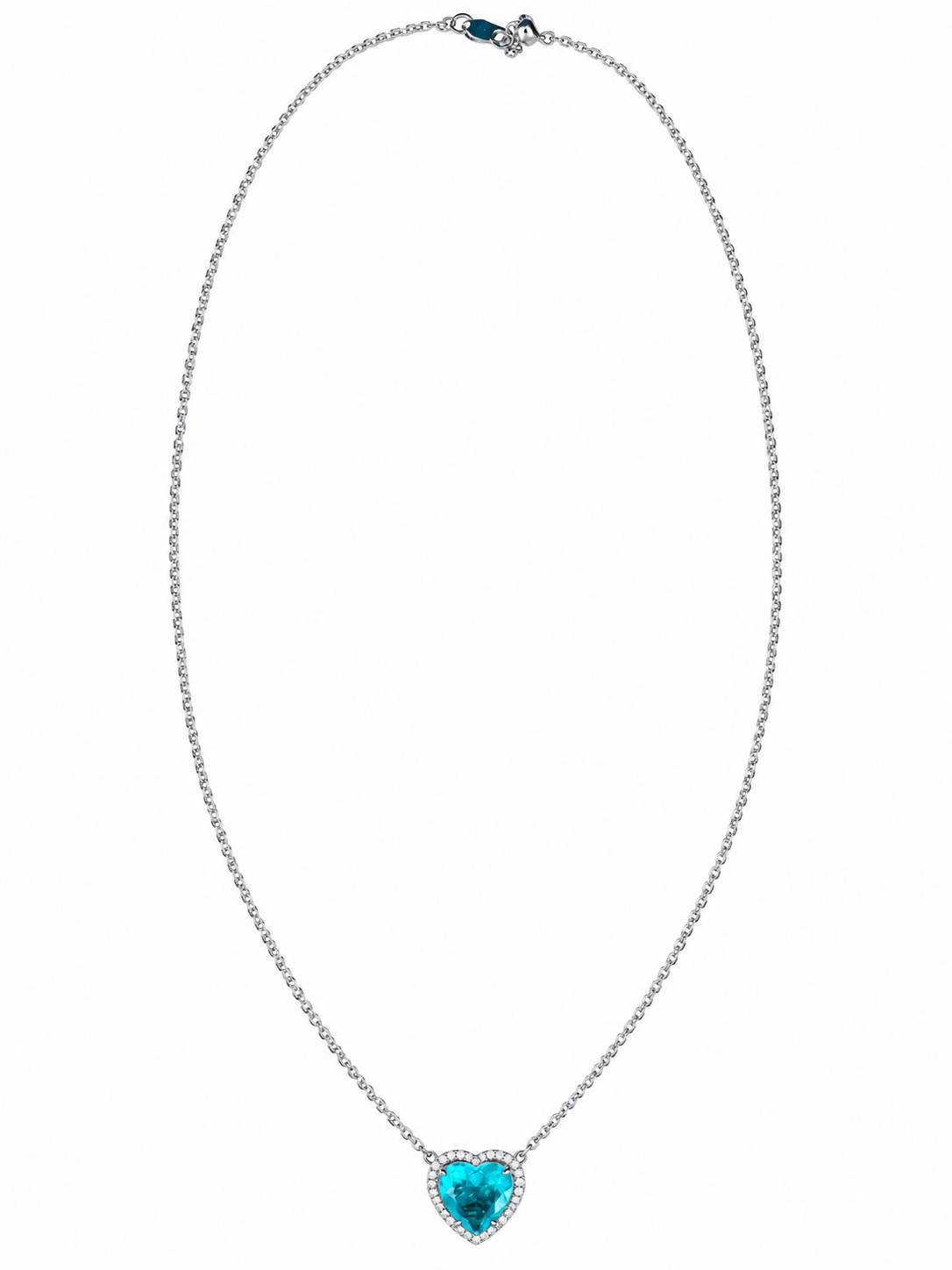 Collana cuore paraiba
