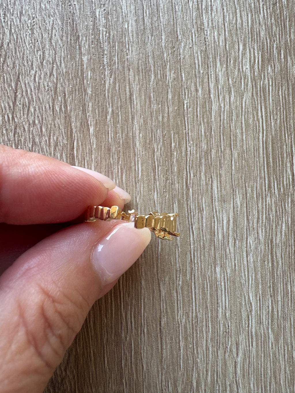 Anello veretta regolabile