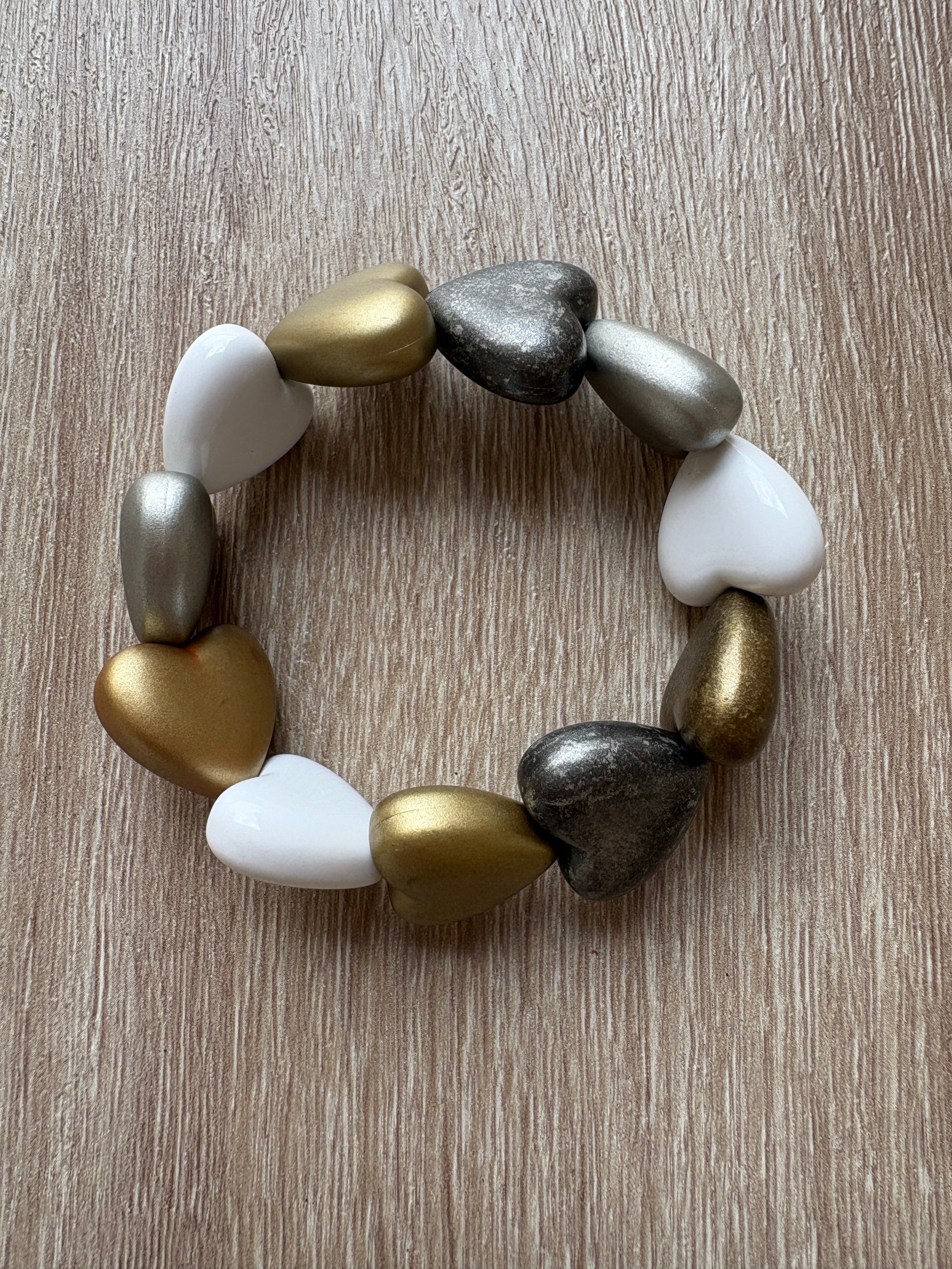 Bracciale Heart resina