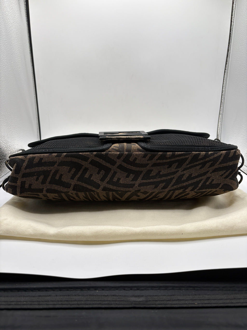 Fendi baguette jaquard vertigo