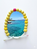 Bracciale sfere legno