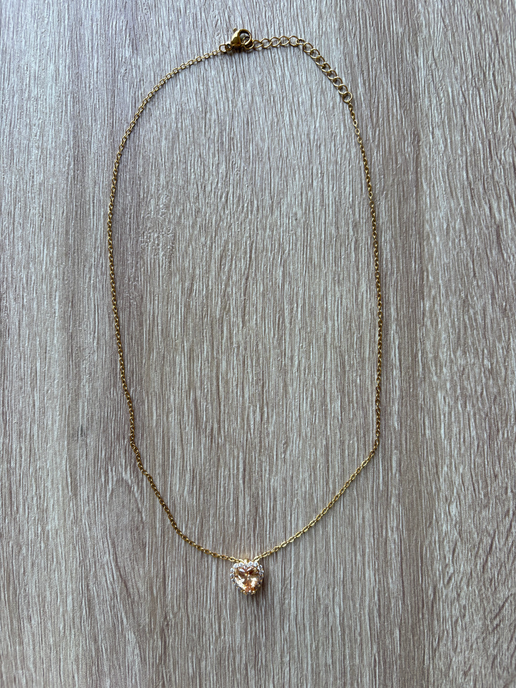 Collana fancy heart