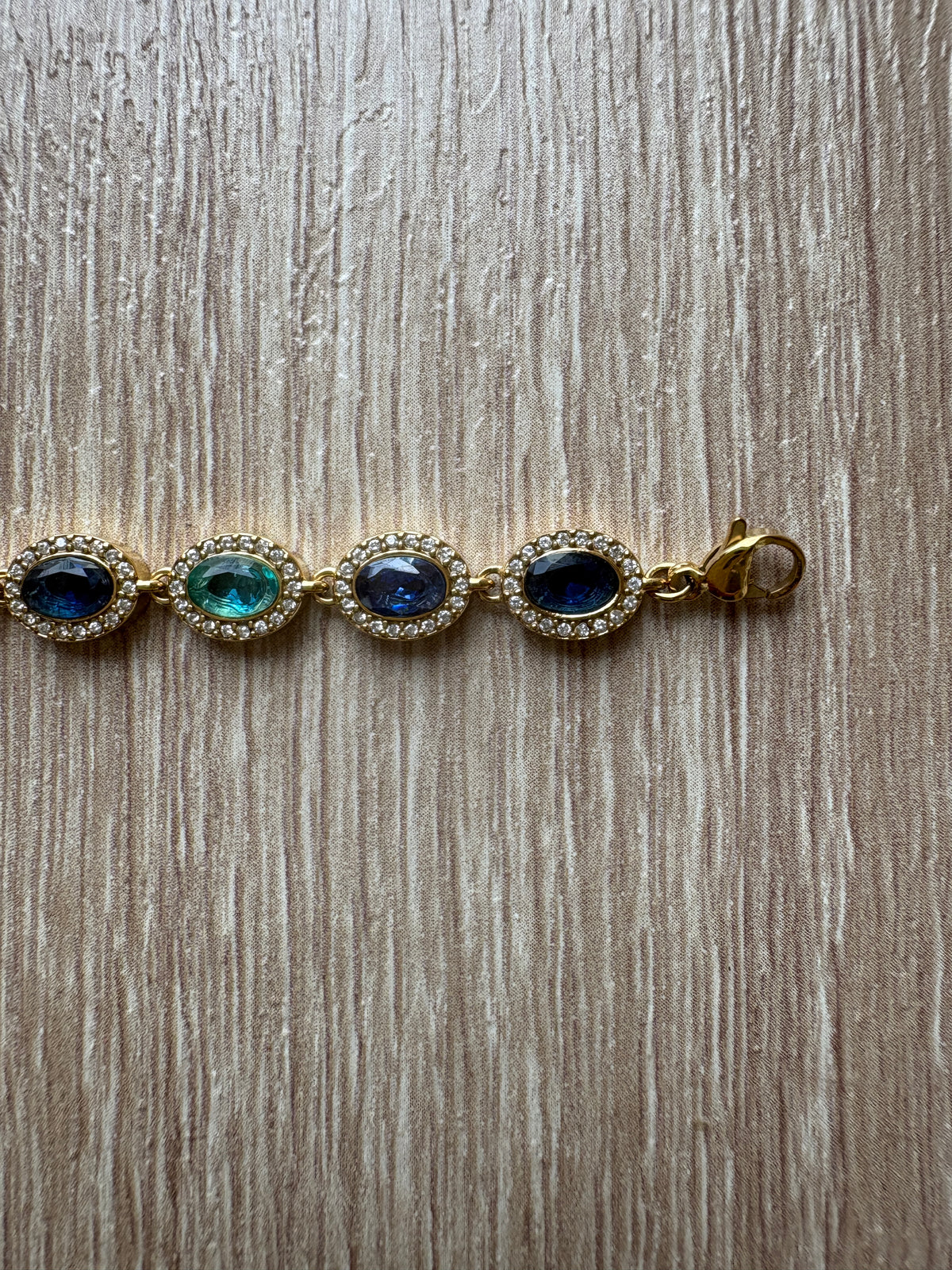 Bracciale tennis multicolor