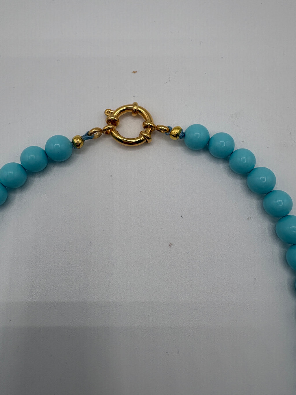 Collana in pasta di turchese