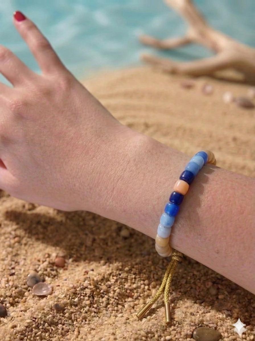 Bracciale beads colorati