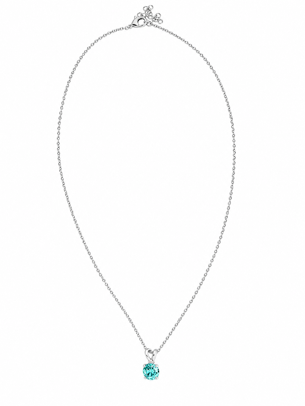 Collana argento blu paraiba