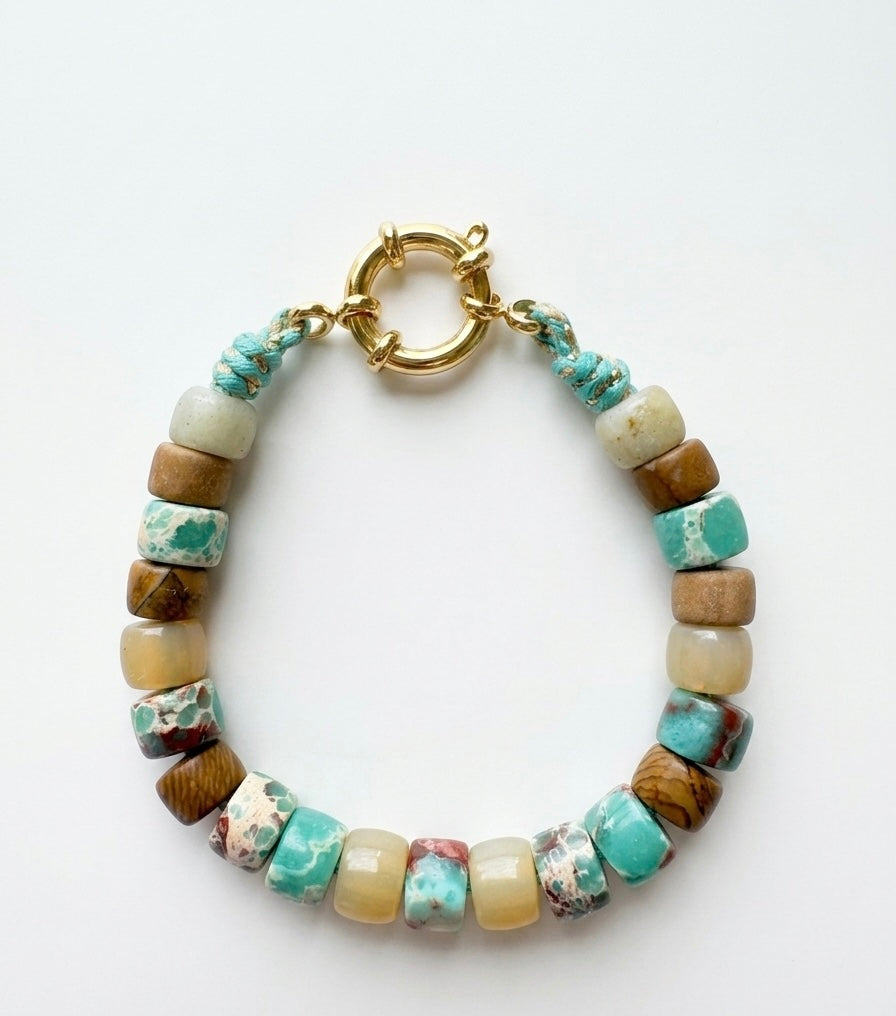Bracciale beads colorati