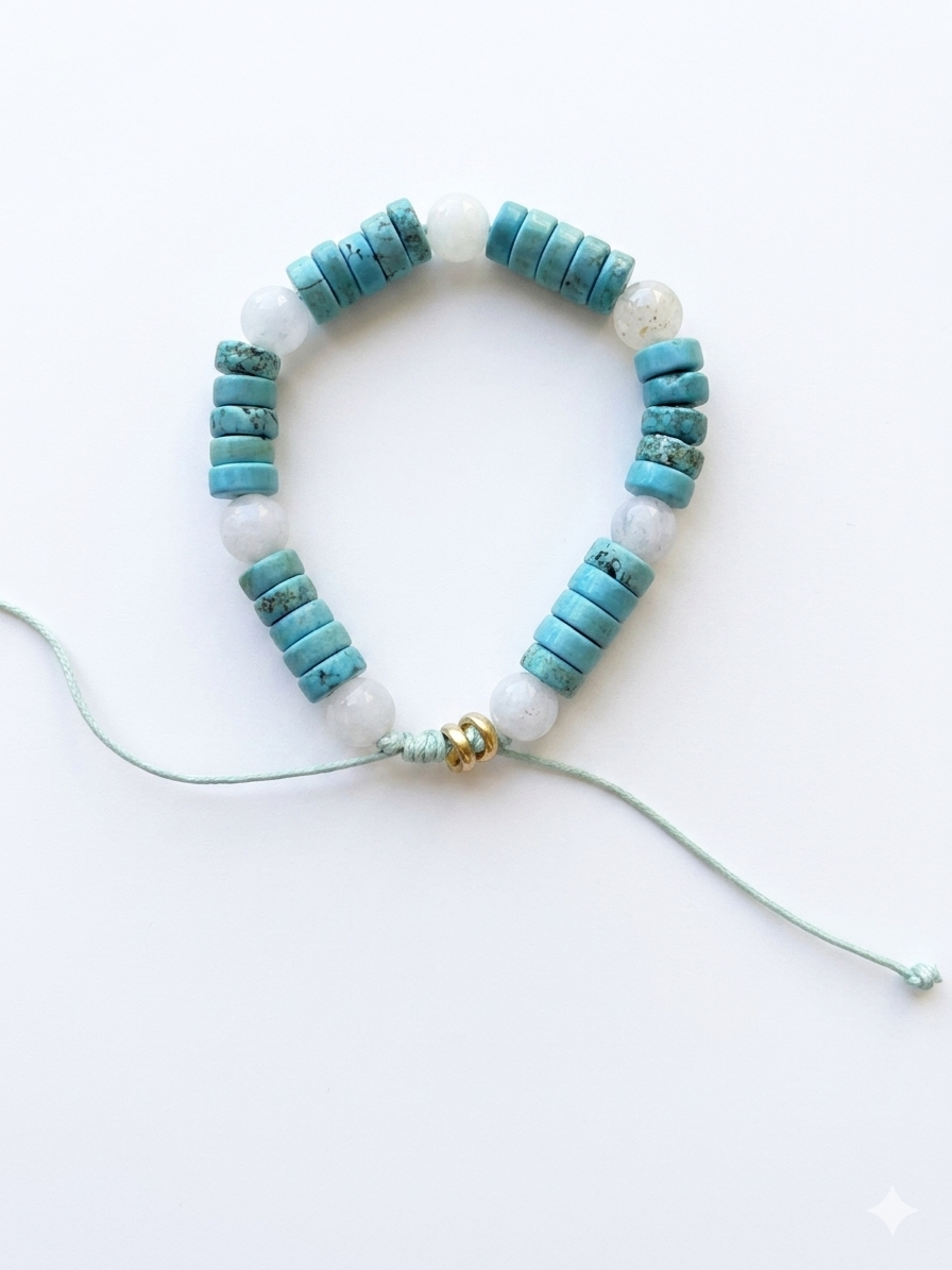 Bracciale beads colorati