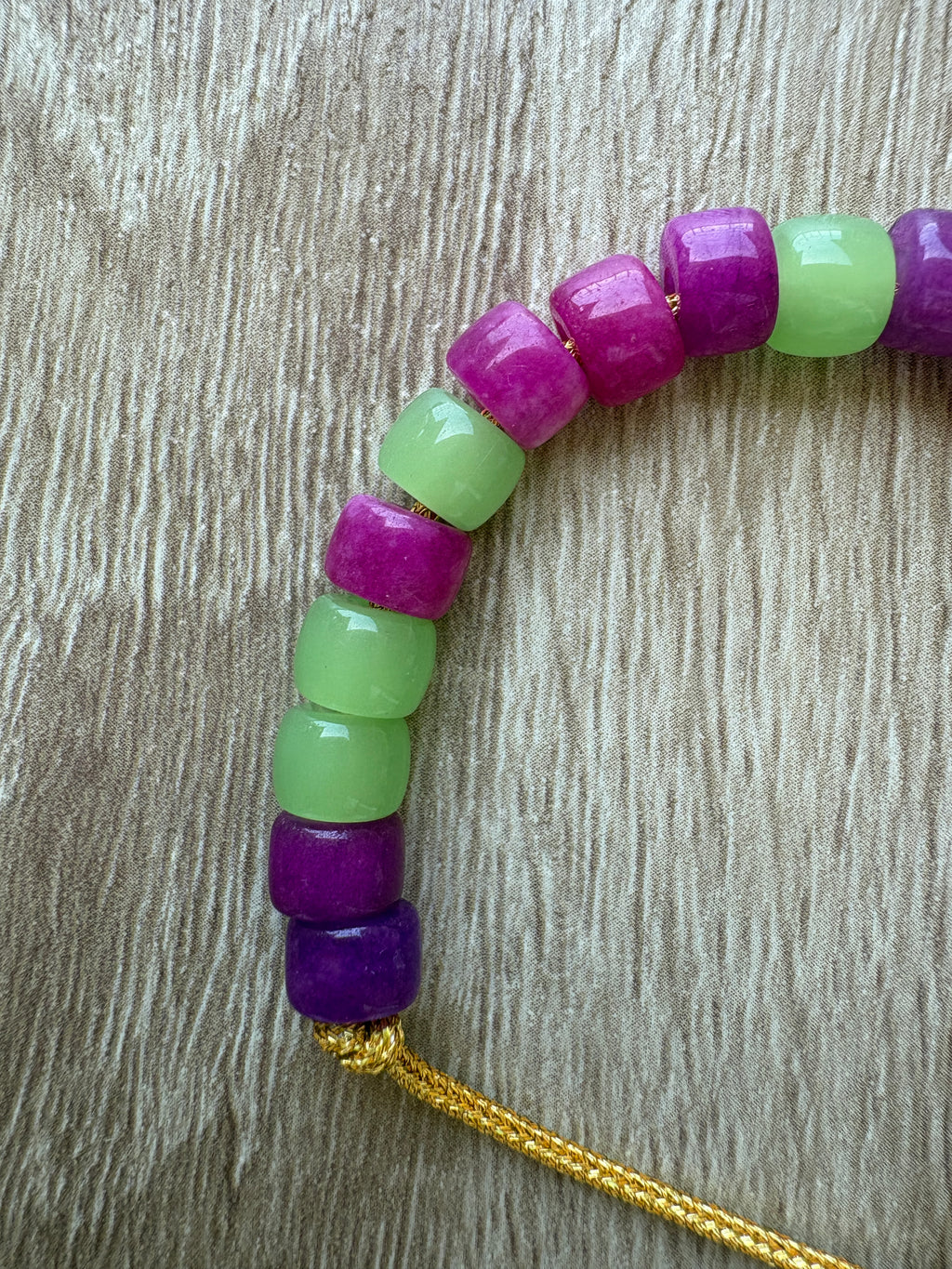 Bracciale beads colorati