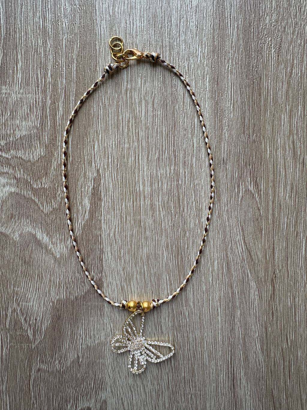 Collana girocollo butterfly