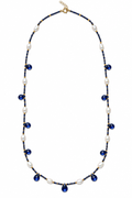Collana cristalli e perle di fiume