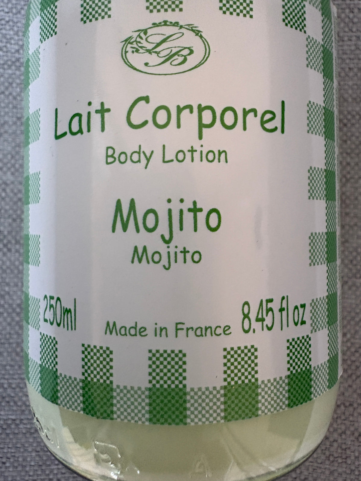 Latte corpo mojto