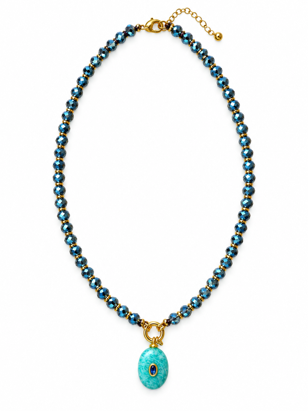 Collana blu lagoon