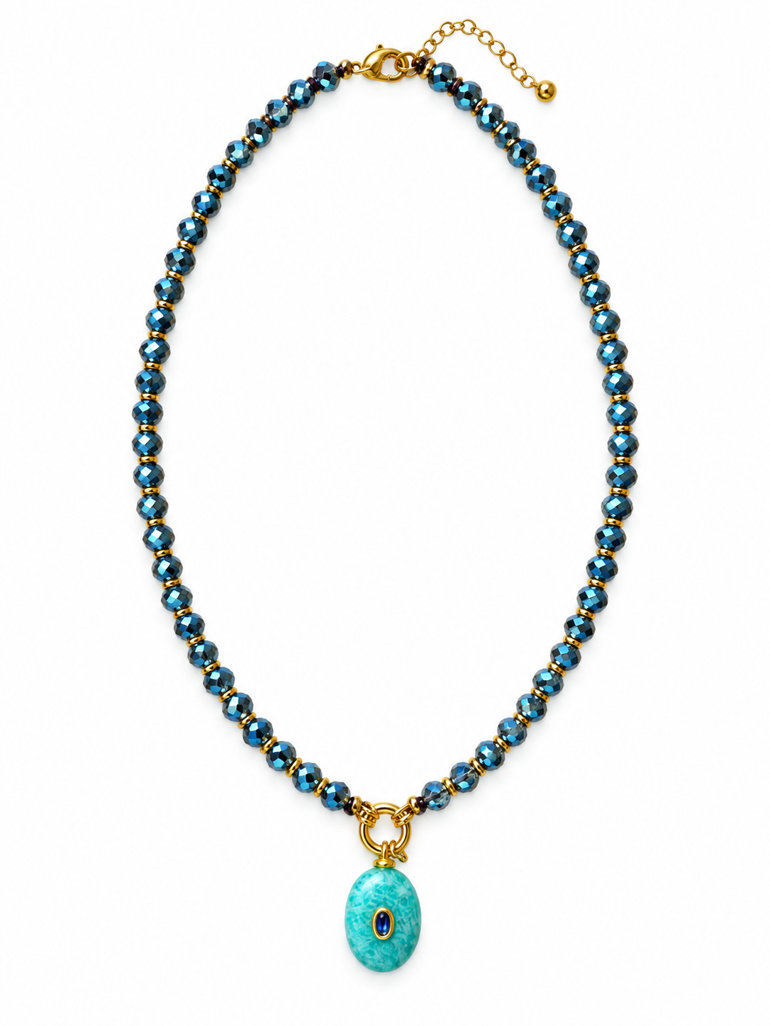 Collana blu lagoon