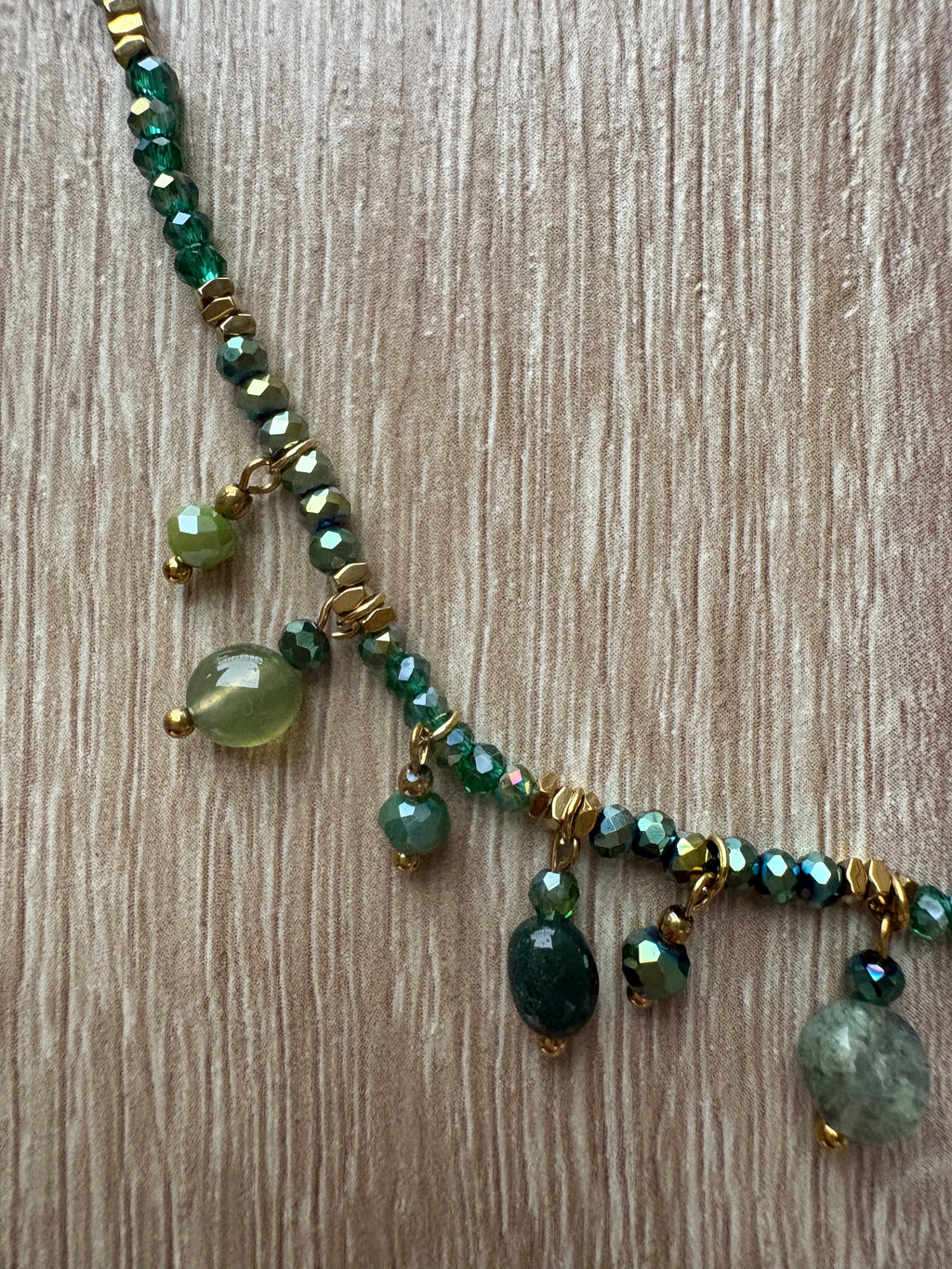 Collana cristalli e pietre dure