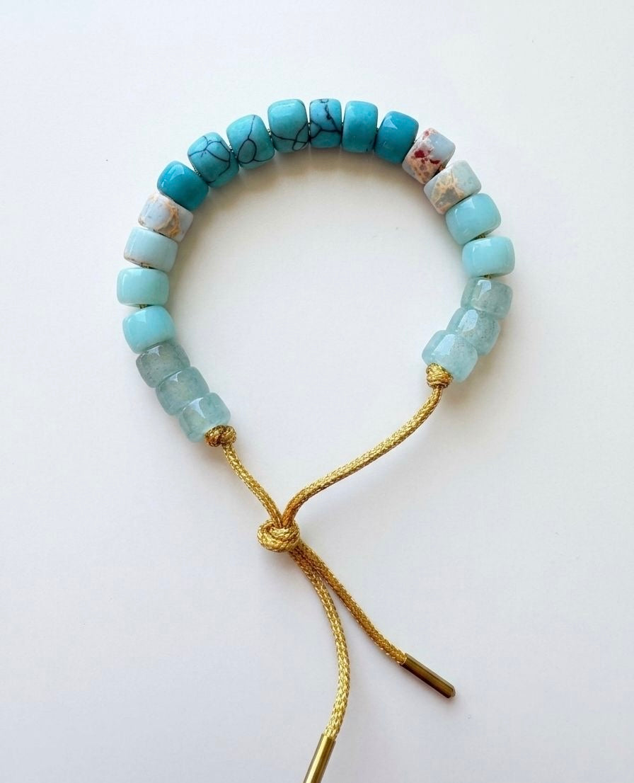 Bracciale beads colorati