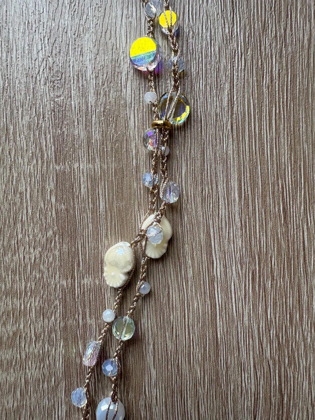 Collana cristalli e Ceramica