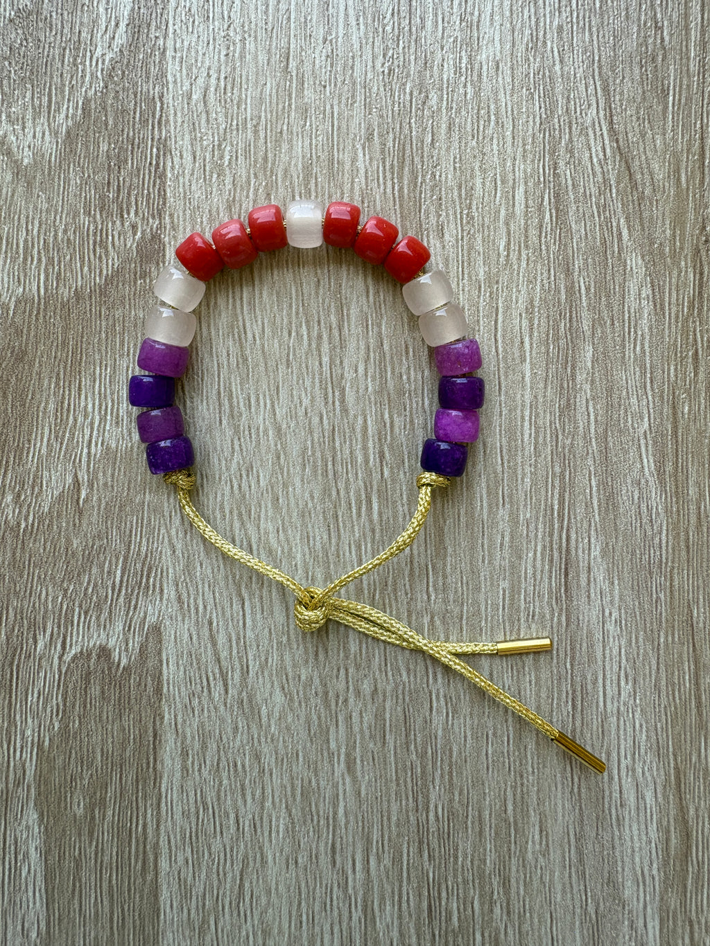 Bracciale beads colorati