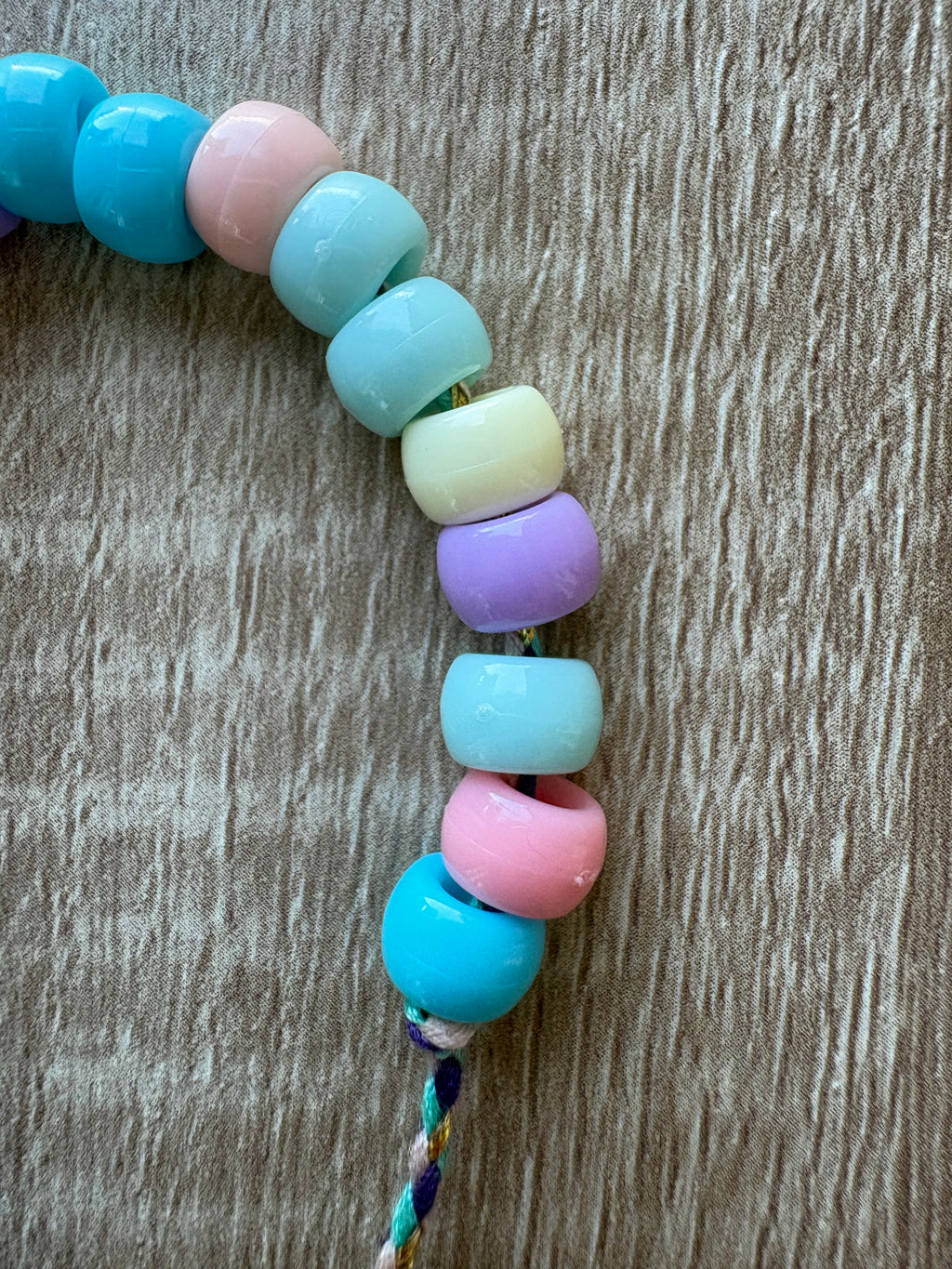 Bracciale beads maxi perline