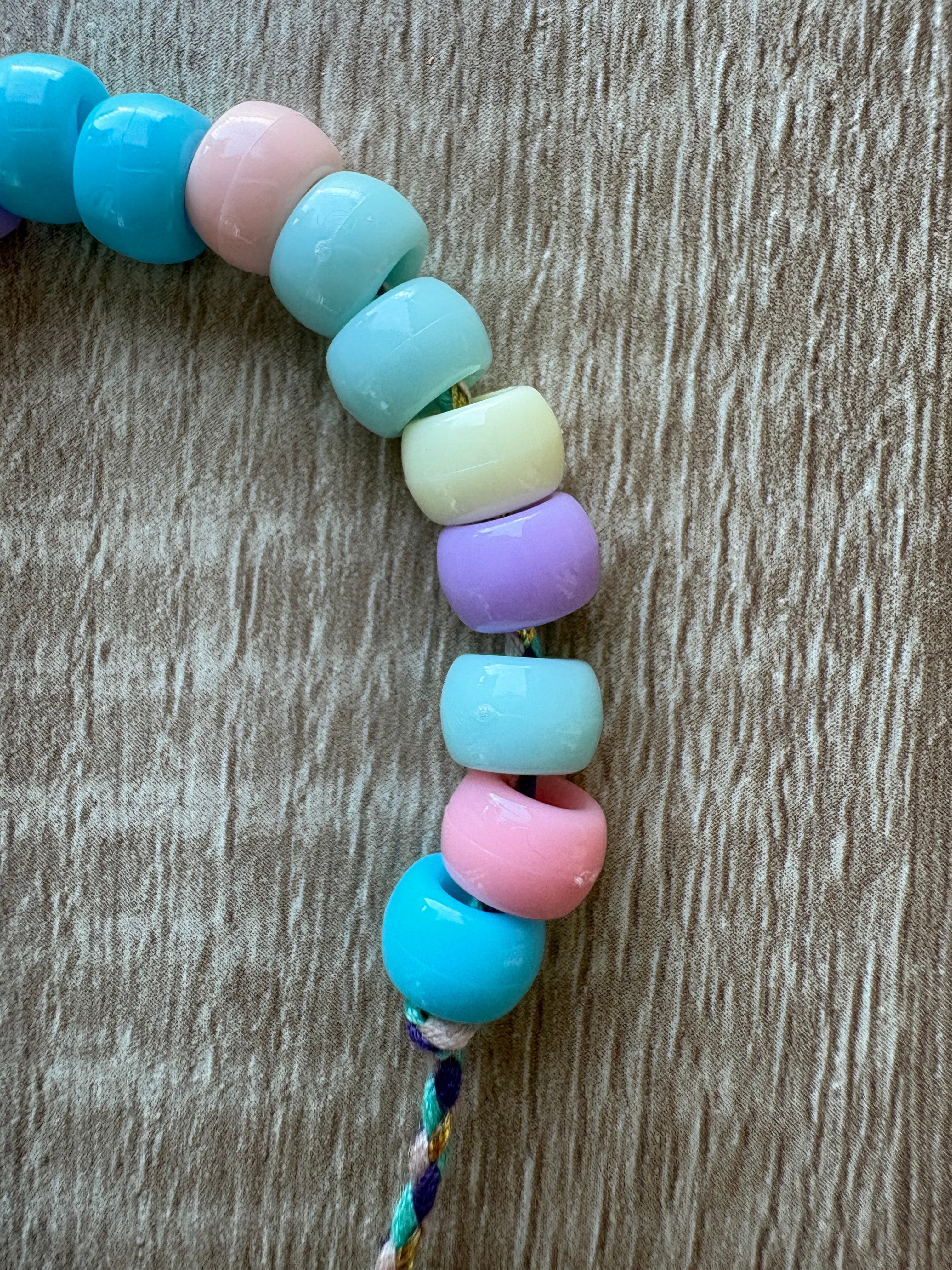 Bracciale beads maxi perline