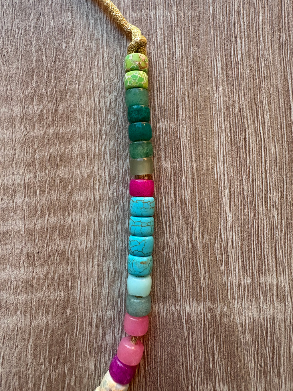 Collana beads colorati