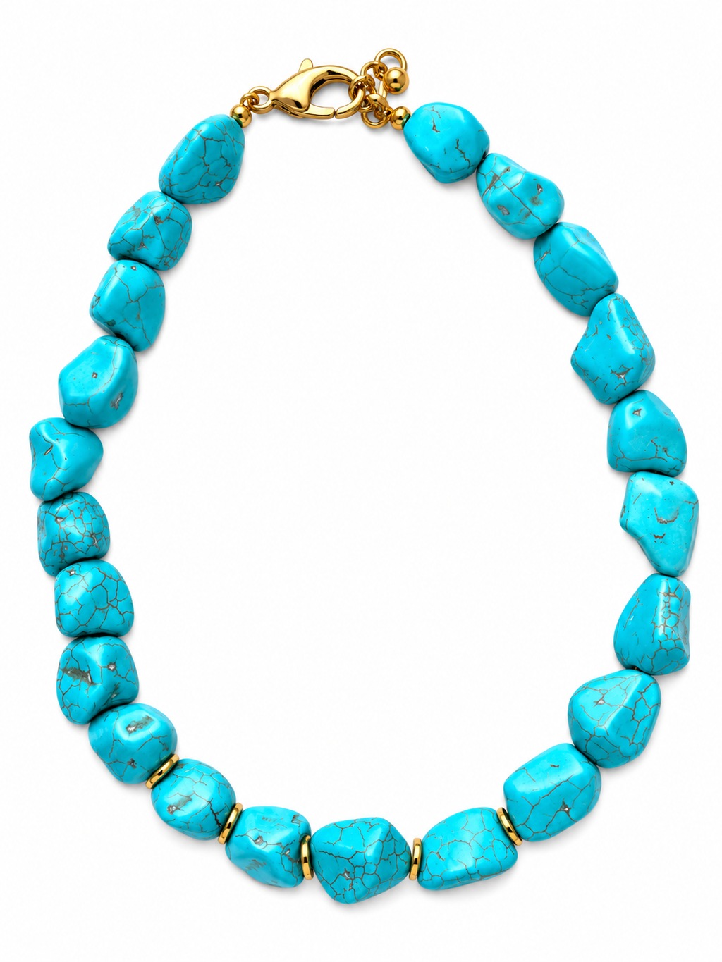Collana maxi turchese