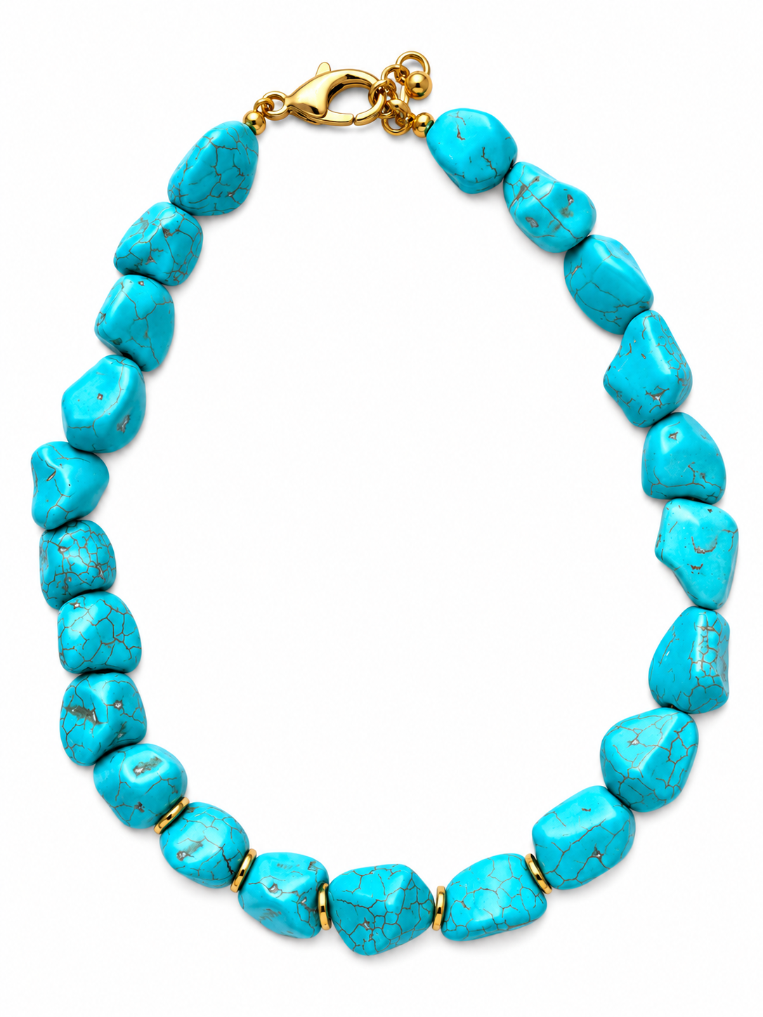 Collana maxi turchese