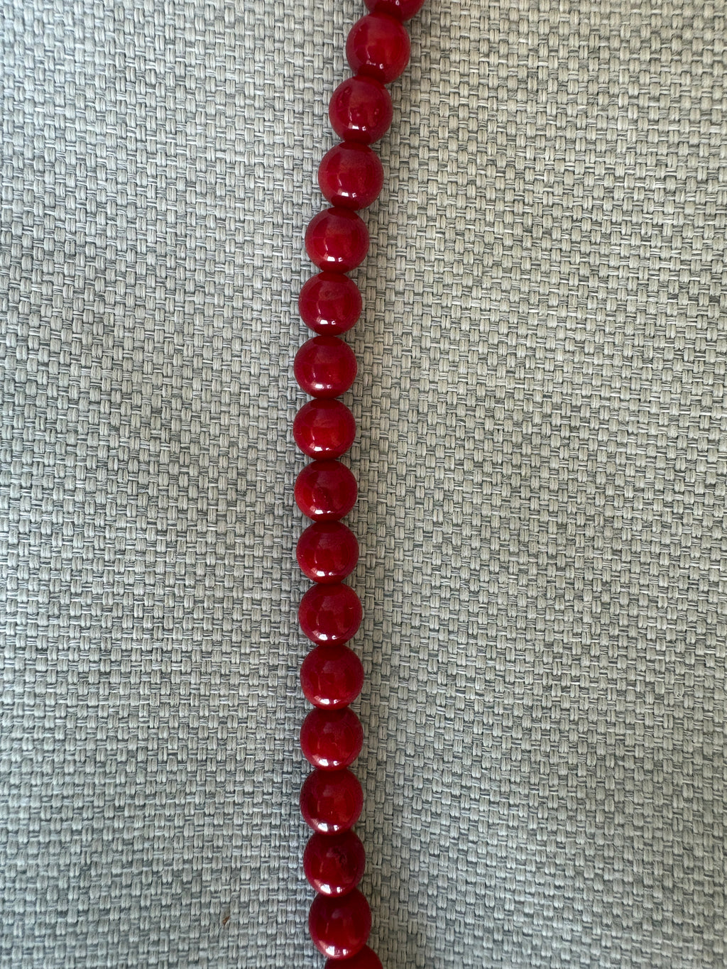 Collana in Agata rossa con ciondolo a cuore