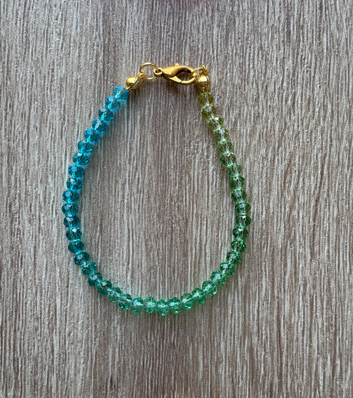 Bracciale cristalli arcobaleno