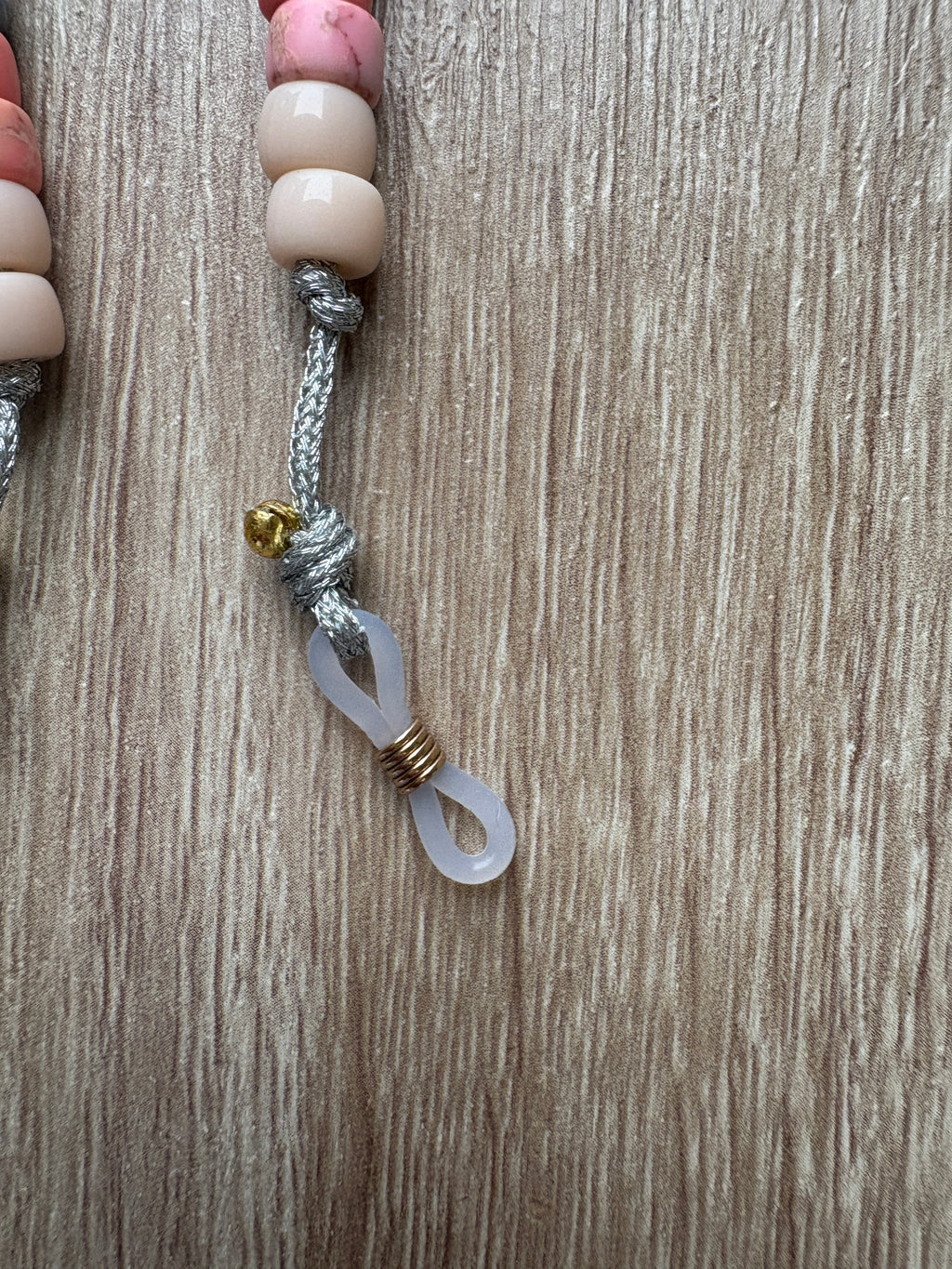 Collana porta occhiali beads colorati