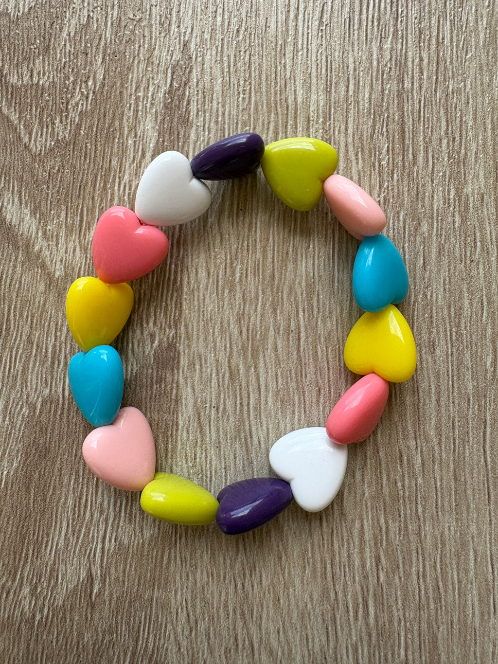 Bracciale Heart resina