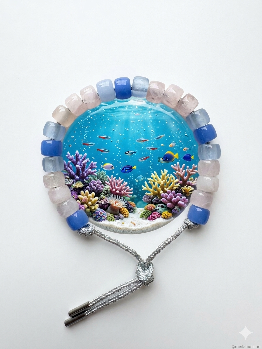 Bracciale beads colorati