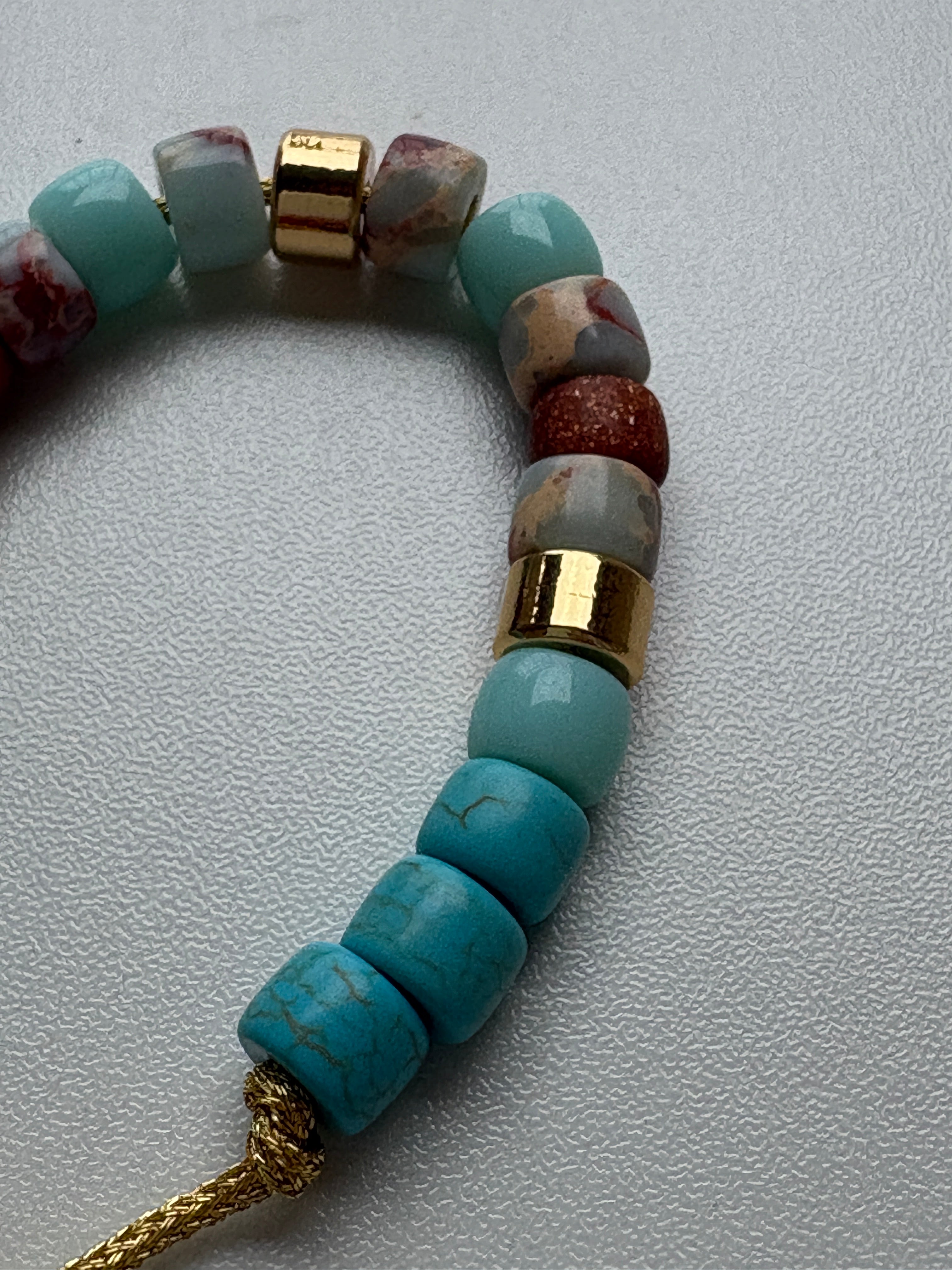 Bracciale beads colorati